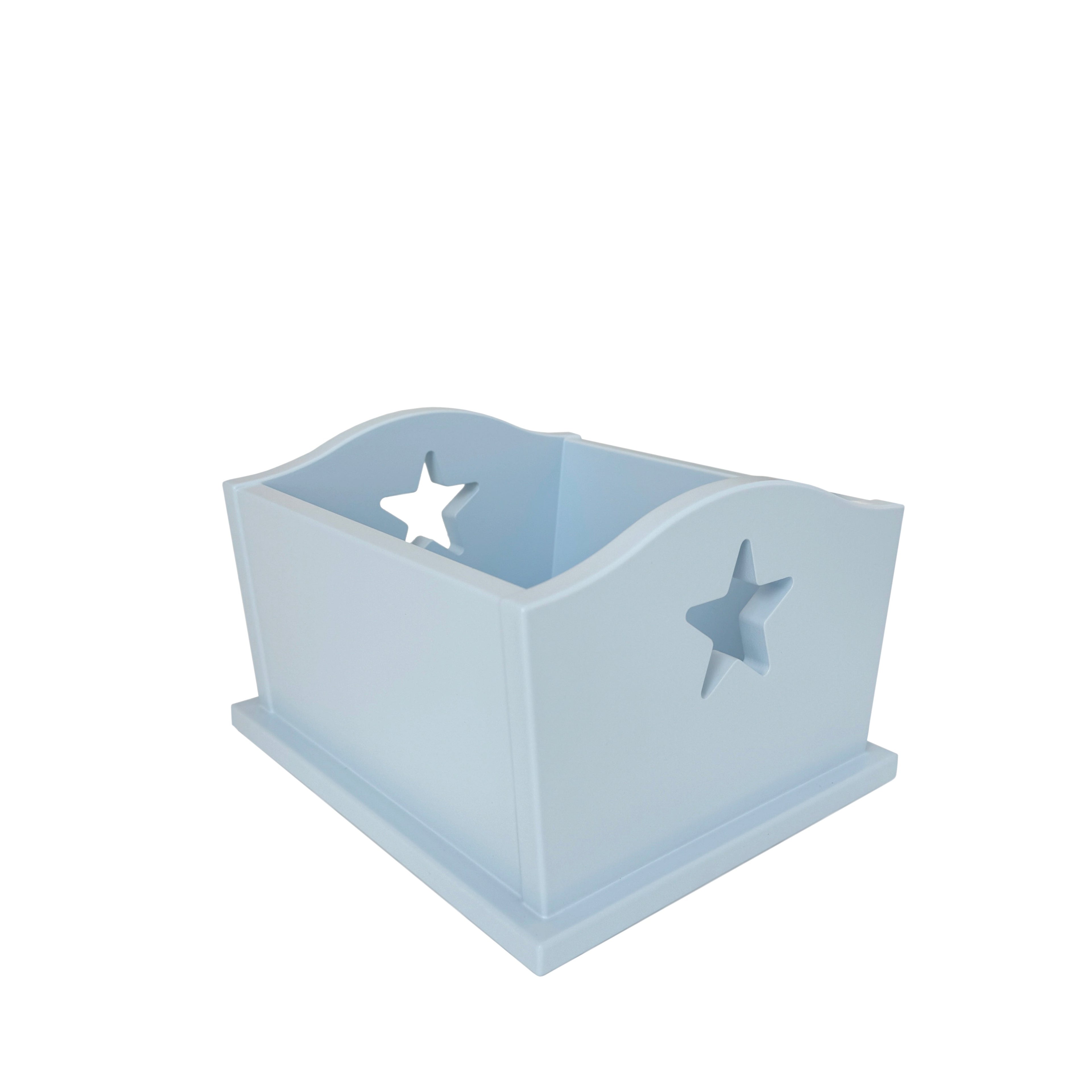 Accessoir Box mit STERN in Hellblau