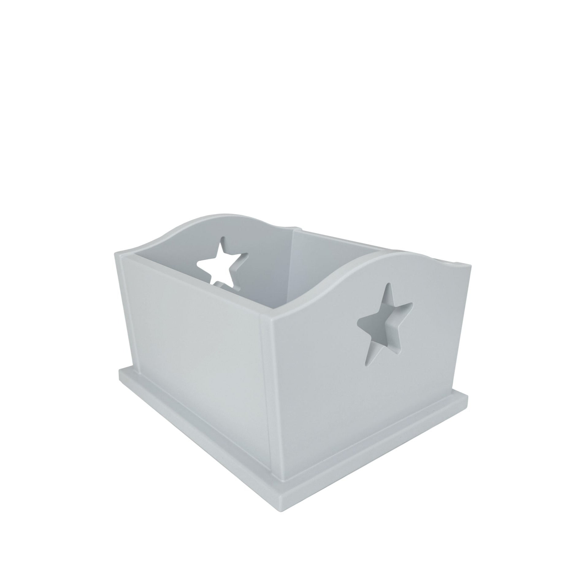 Accessoir Box mit STERN in Hellgrau