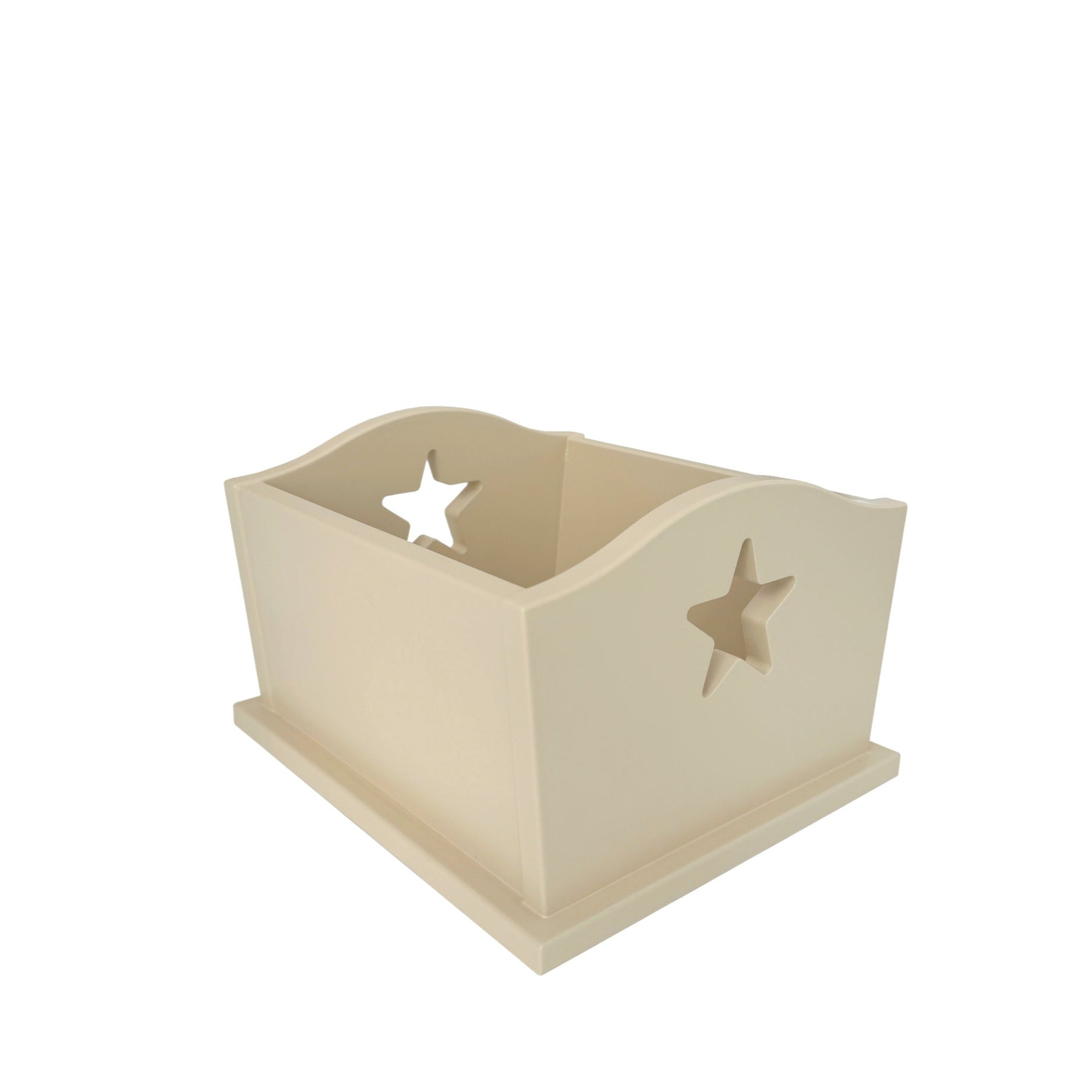 Accessory box sand beige for changing table | changing unit box | accessory box for chest | LUI e LEI - Interiors