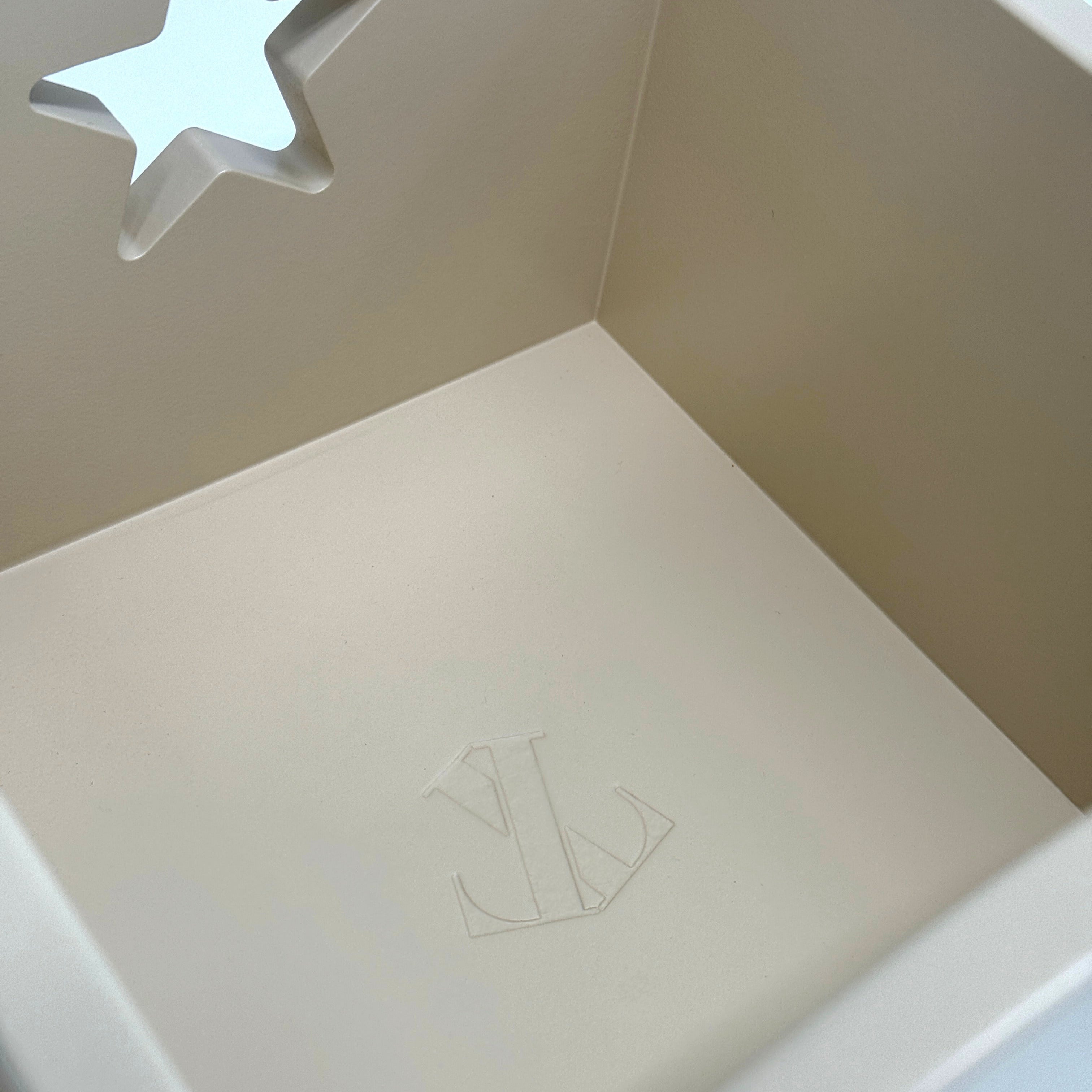 Accessory box sand beige for changing table | changing unit box | accessory box for chest | LUI e LEI - Interiors