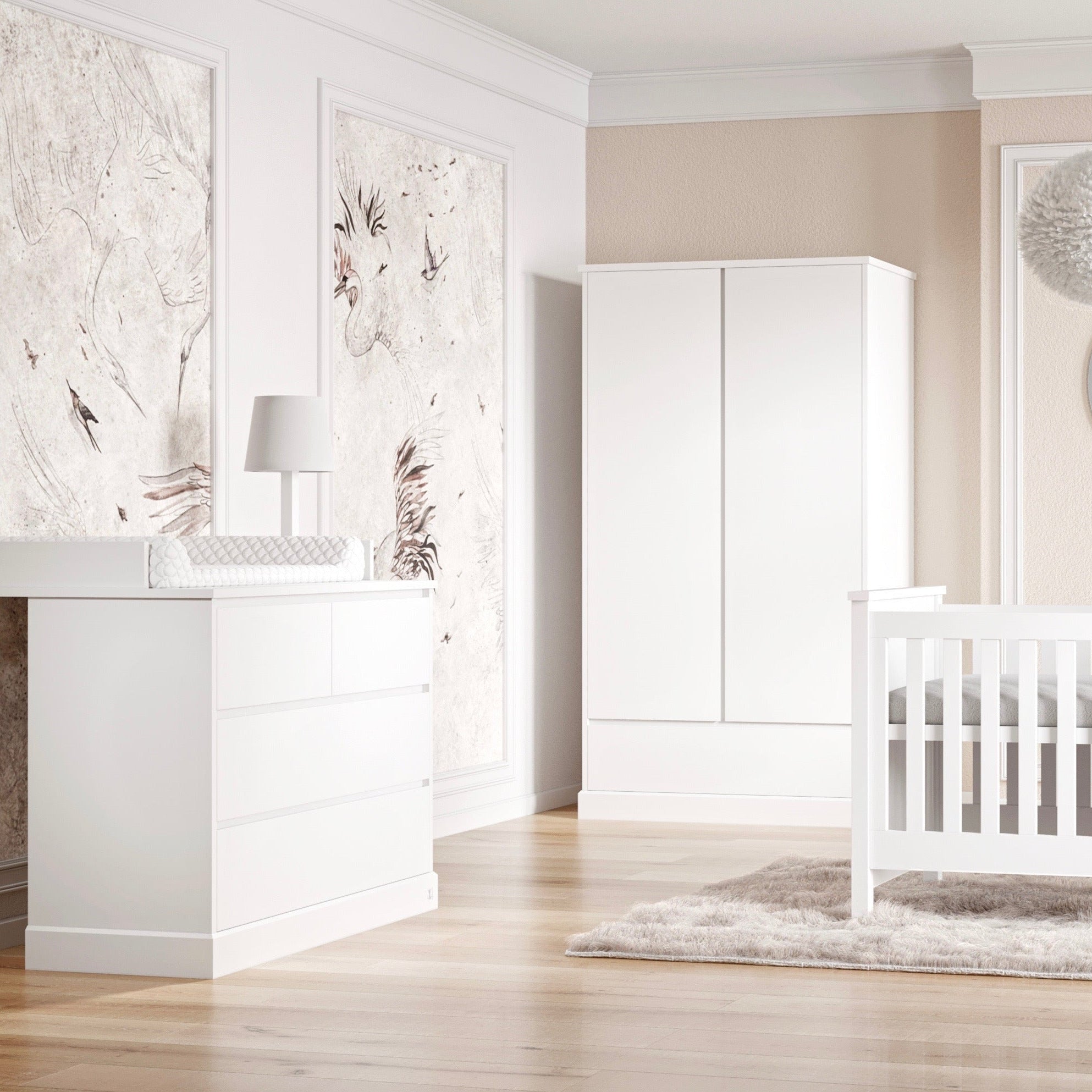 Chest PRESTIGE with 4 drawers | Modern baby furniture | highest quality baby & kids furniutre