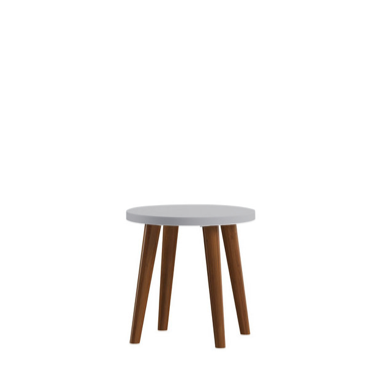 Kids stool NORDIC grey