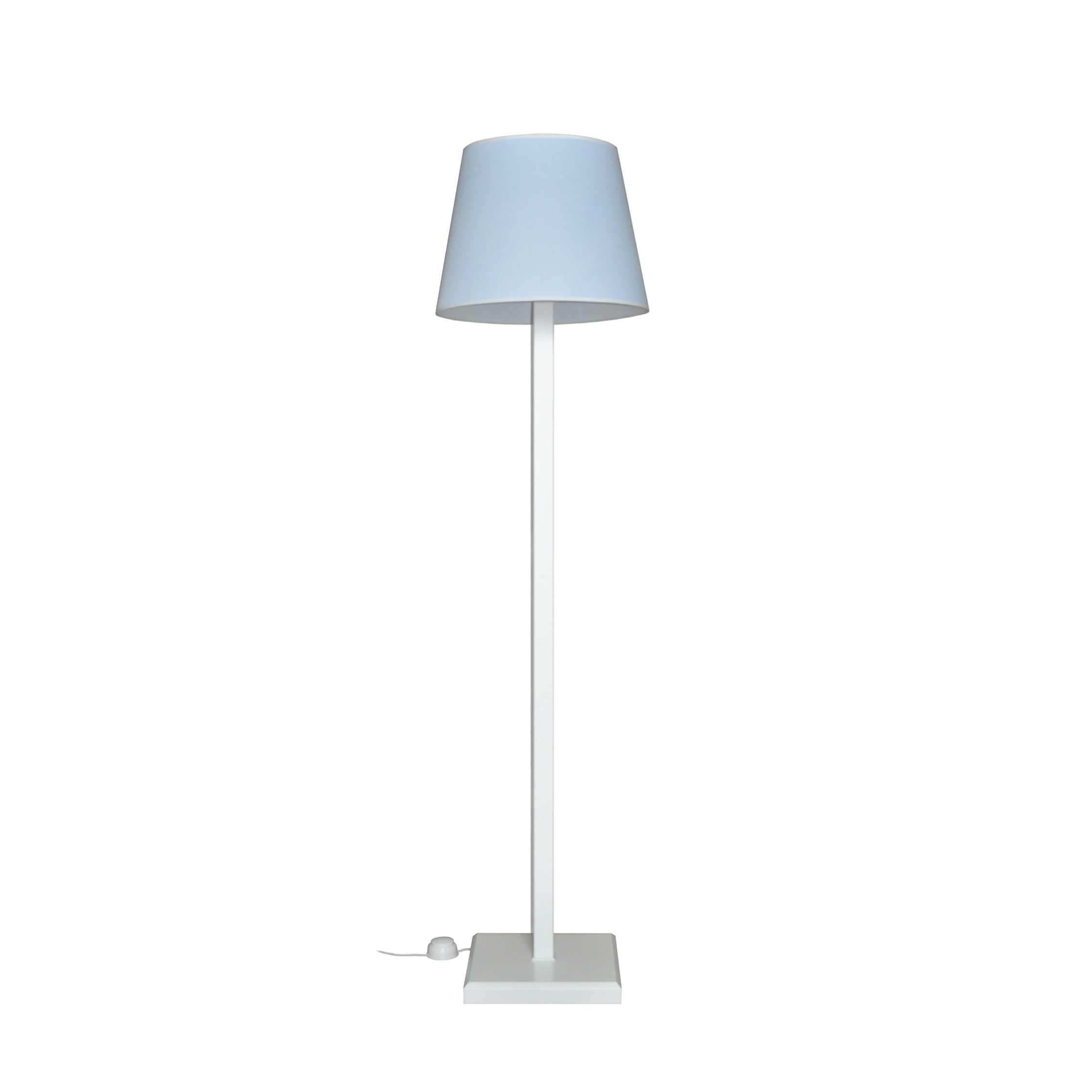 Floor lamp light blue for children rooms | Floor lamp PRESTIGE with light blue lampshade | Floor lamp 165cm