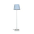 Floor lamp light blue for children rooms | Floor lamp PRESTIGE with light blue lampshade | Floor lamp 165cm