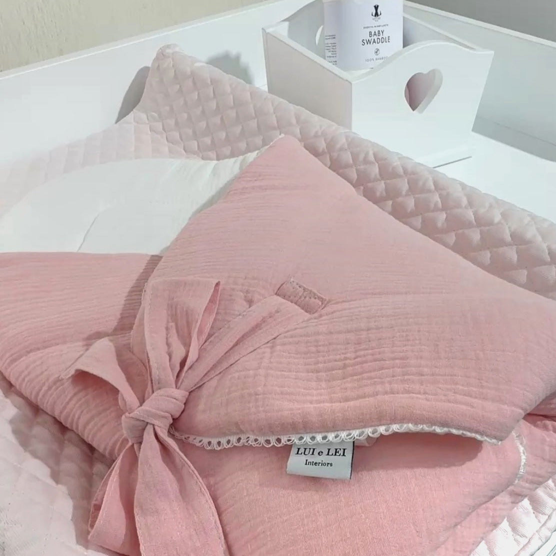 Baby horn MELLOW pink | organic cotton