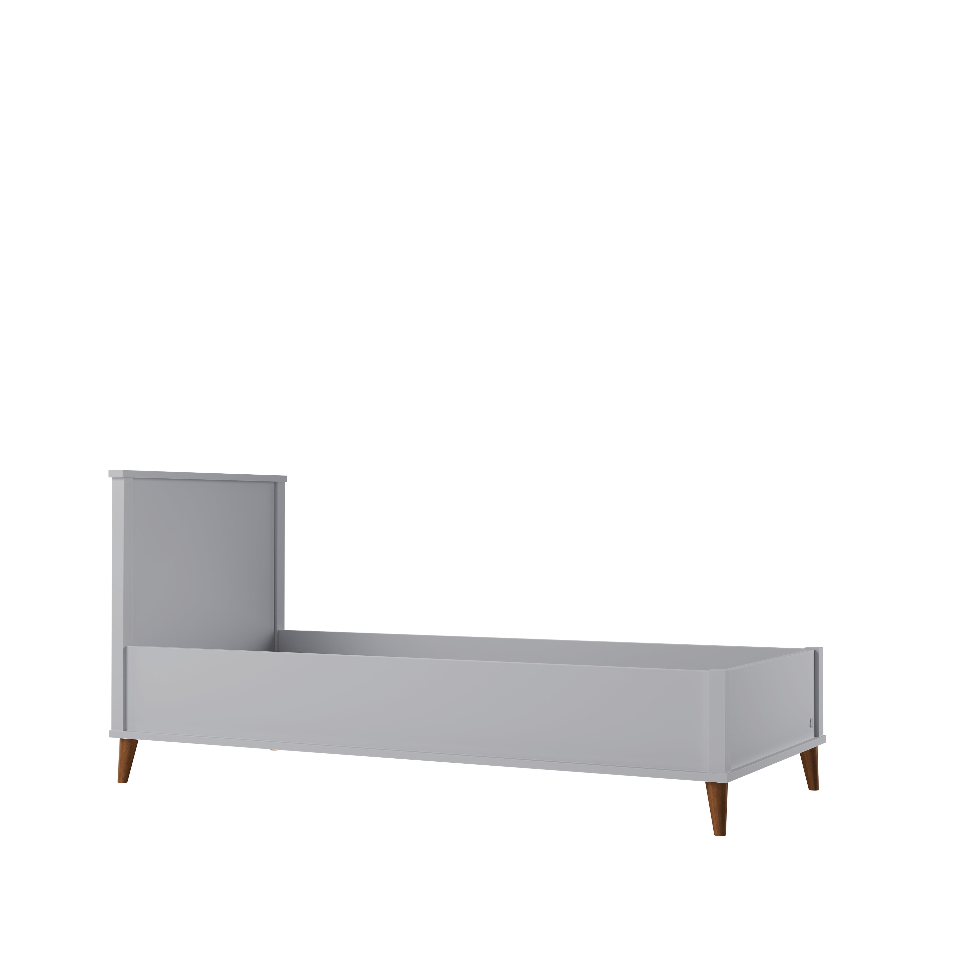 Children bed 90x200 NORDIC in grey | Kids bed grey | Children bed scandinavian design | Scandinavian children furniture | kids furniture