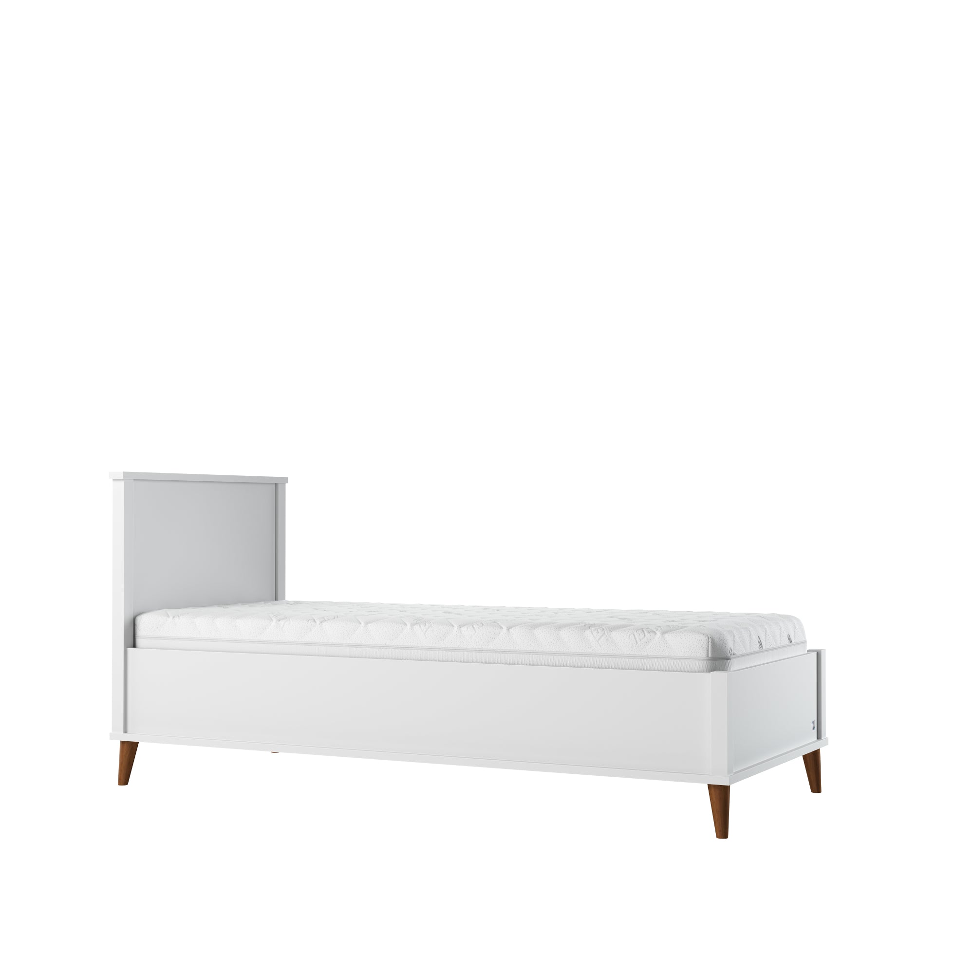 Children bed 90x200 NORDIC in white | white kids bed | Children bed scandinavian design | Scandinavian children furniture | kids furniture