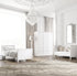 Wardrobe with 3 doors and 3 drawers | Wardrobe PRESTIGE white | PRESTIGE children furniture collection | Modern wardrobe with 3 doors | Converted baby bed PRESTIGE
