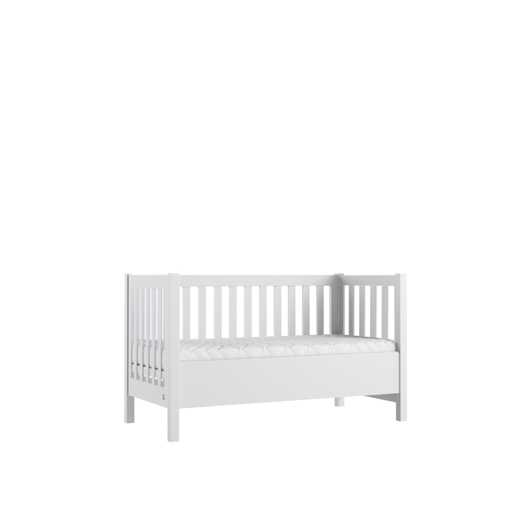 4 in 1 Baby bed PRESTIGE LIGHT 70x140 white