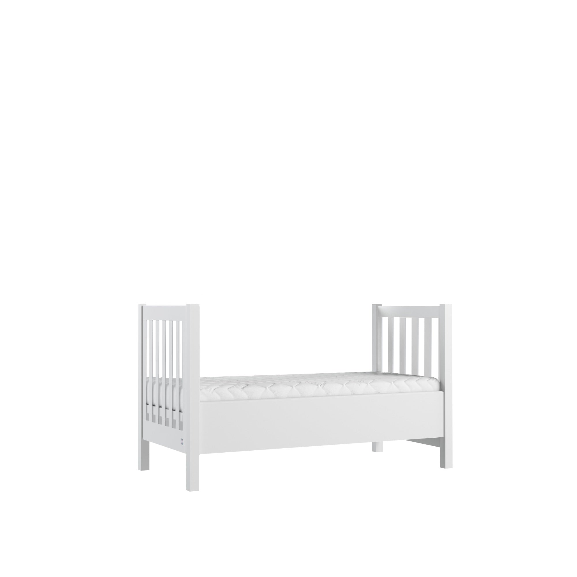 4 in 1 Baby bed PRESTIGE LIGHT 70x140 white