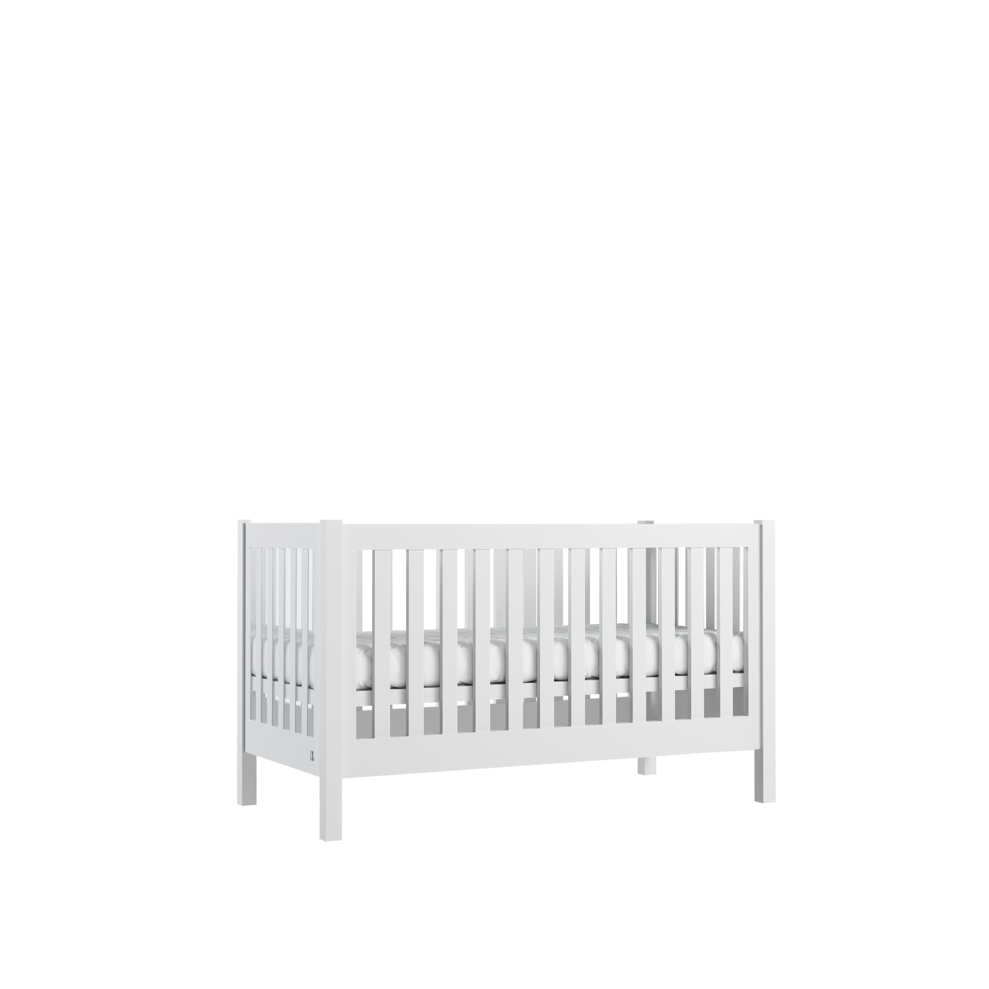 4 in 1 Baby bed PRESTIGE LIGHT 70x140 white