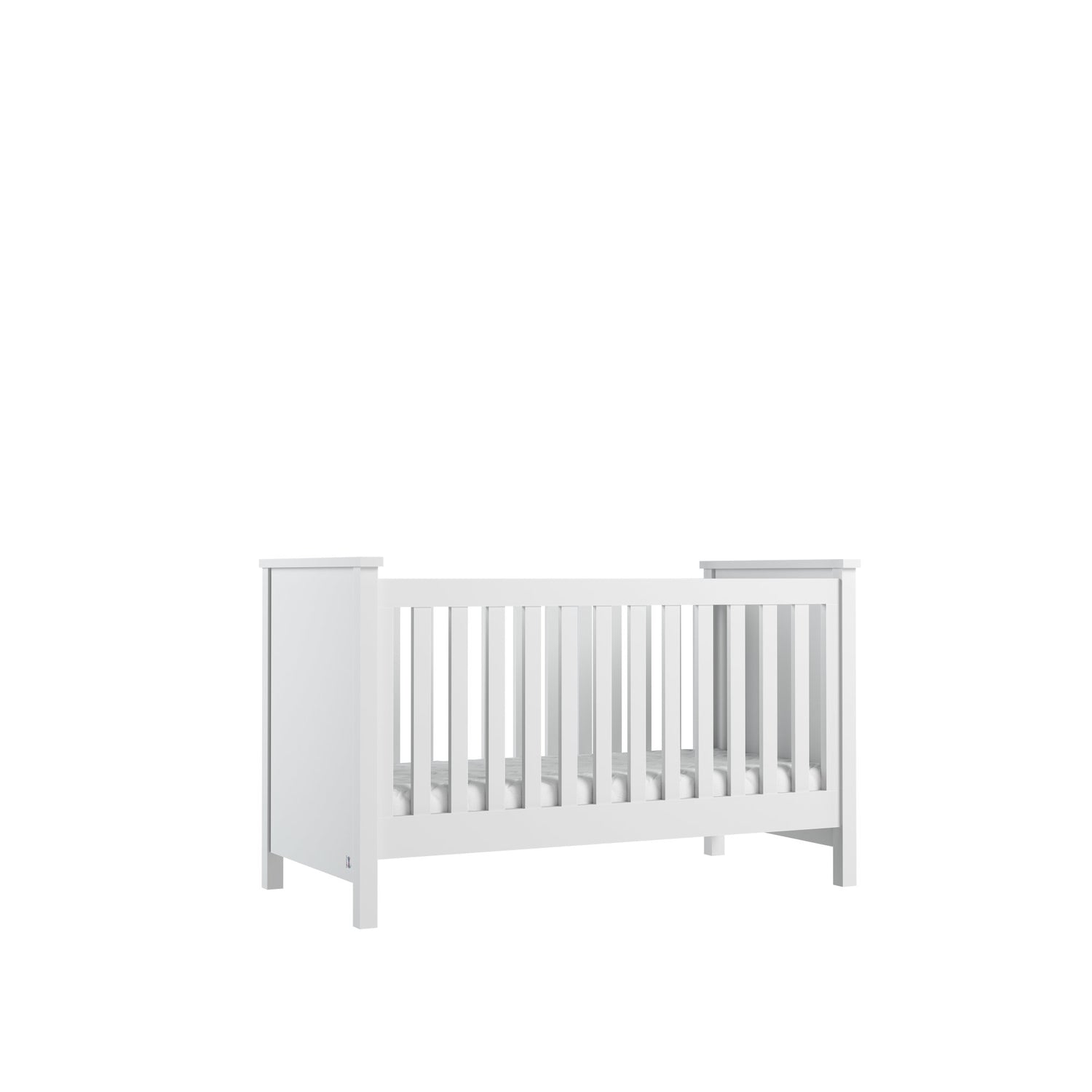 Baby bed PRESTIGE II 70x140 white | modern baby furniture | convertible baby bed | cot bed 70x140 | premium baby furniture | premium children furniture