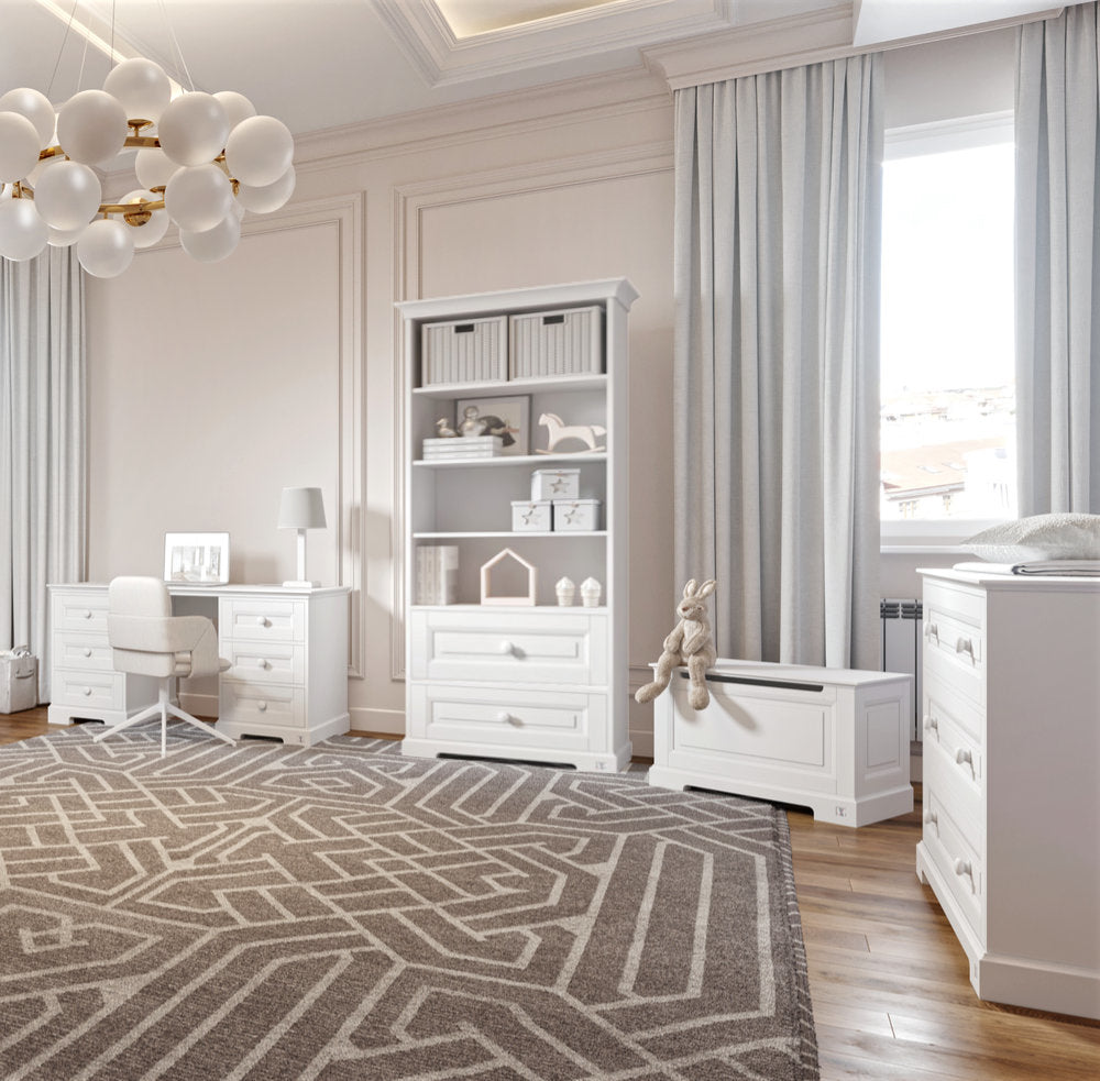 Toy chest ROYAL in white | Toy chest kids room | Toy chest baby room | Nursery room furniture | Baby room furniture | Luxury baby furniture