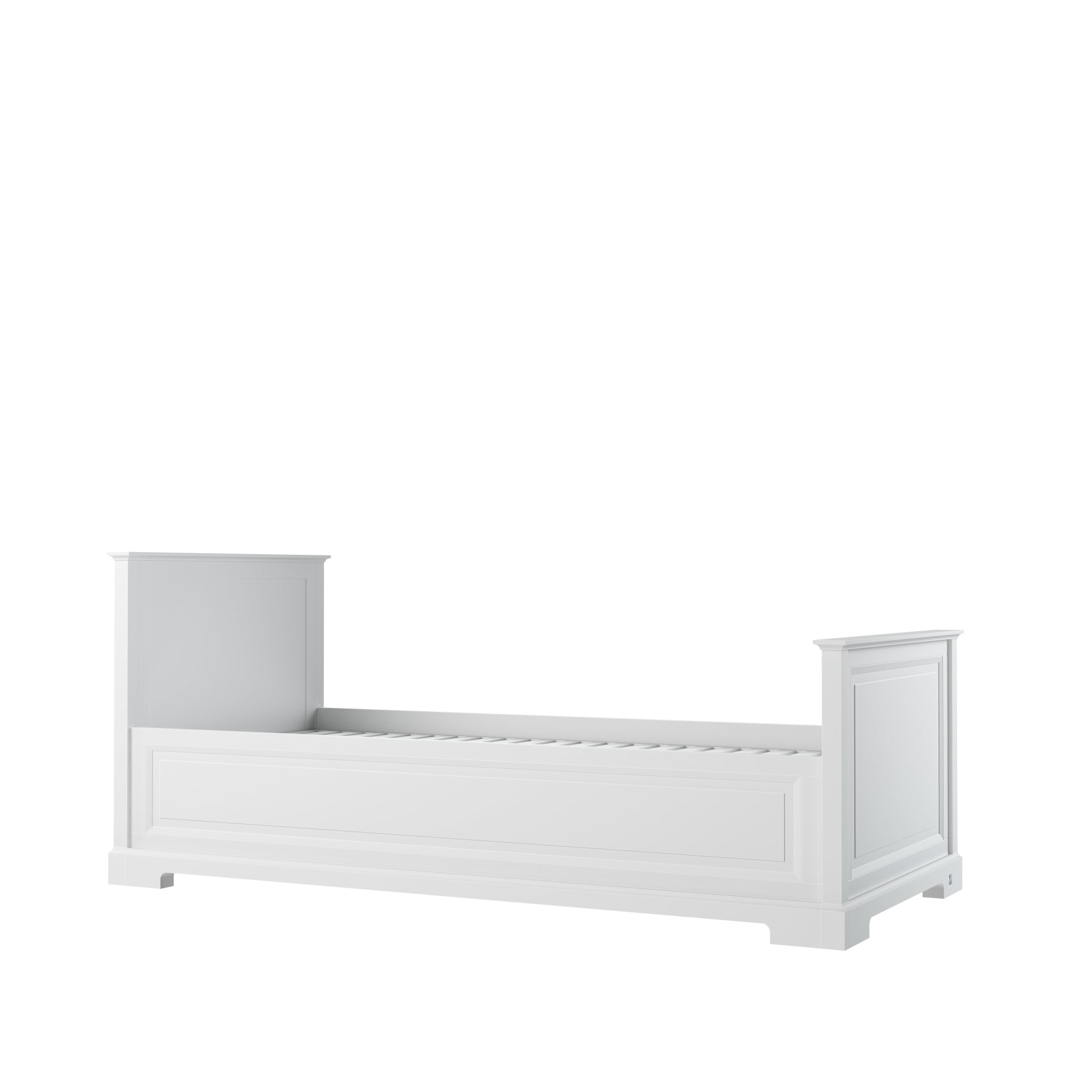 Children bed ROYAL 90x200 cm | Classic children furniture | kids bed 90x200 | Bed 90x200 classic design | Luxury children furniture