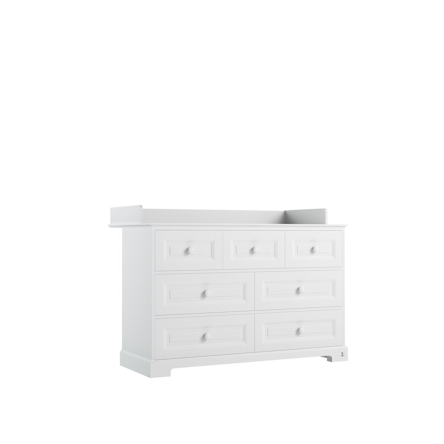 Big chest with 7 drawers | Big changing unit ROYAL | Exclusive baby & kids furniture