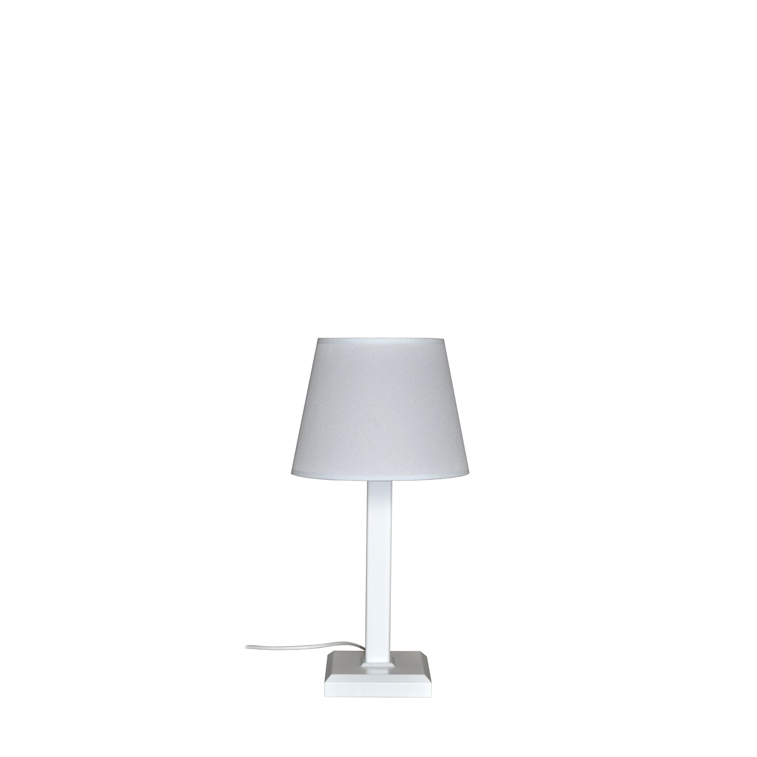 Table lamp PRESTIGE grey Hypnotic | Table lamp with grey lampshade | Table lamp for children room