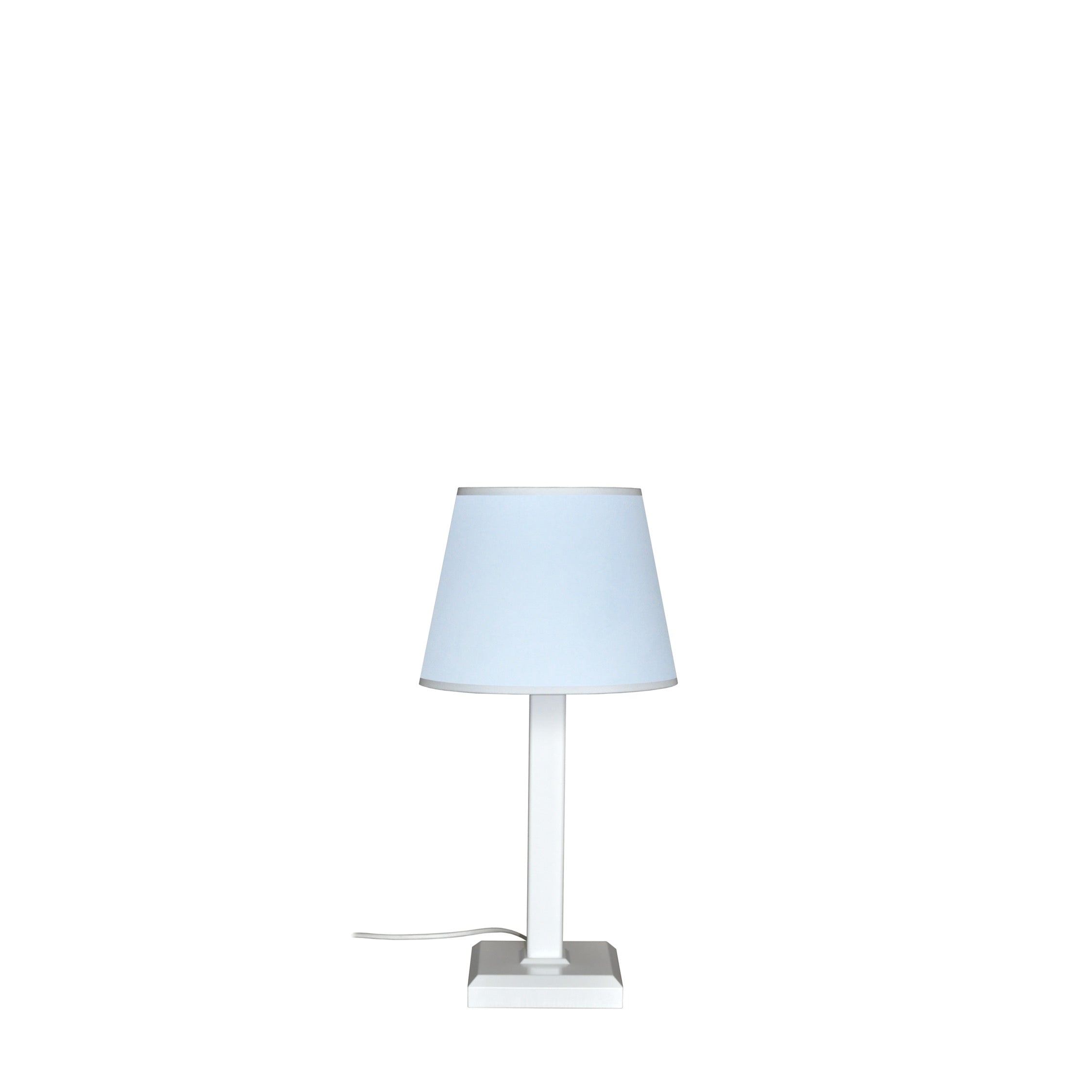 Table lamp PRESTIGE light blue Plain | Table lamp with light blue lampshade | Table lamp for children room