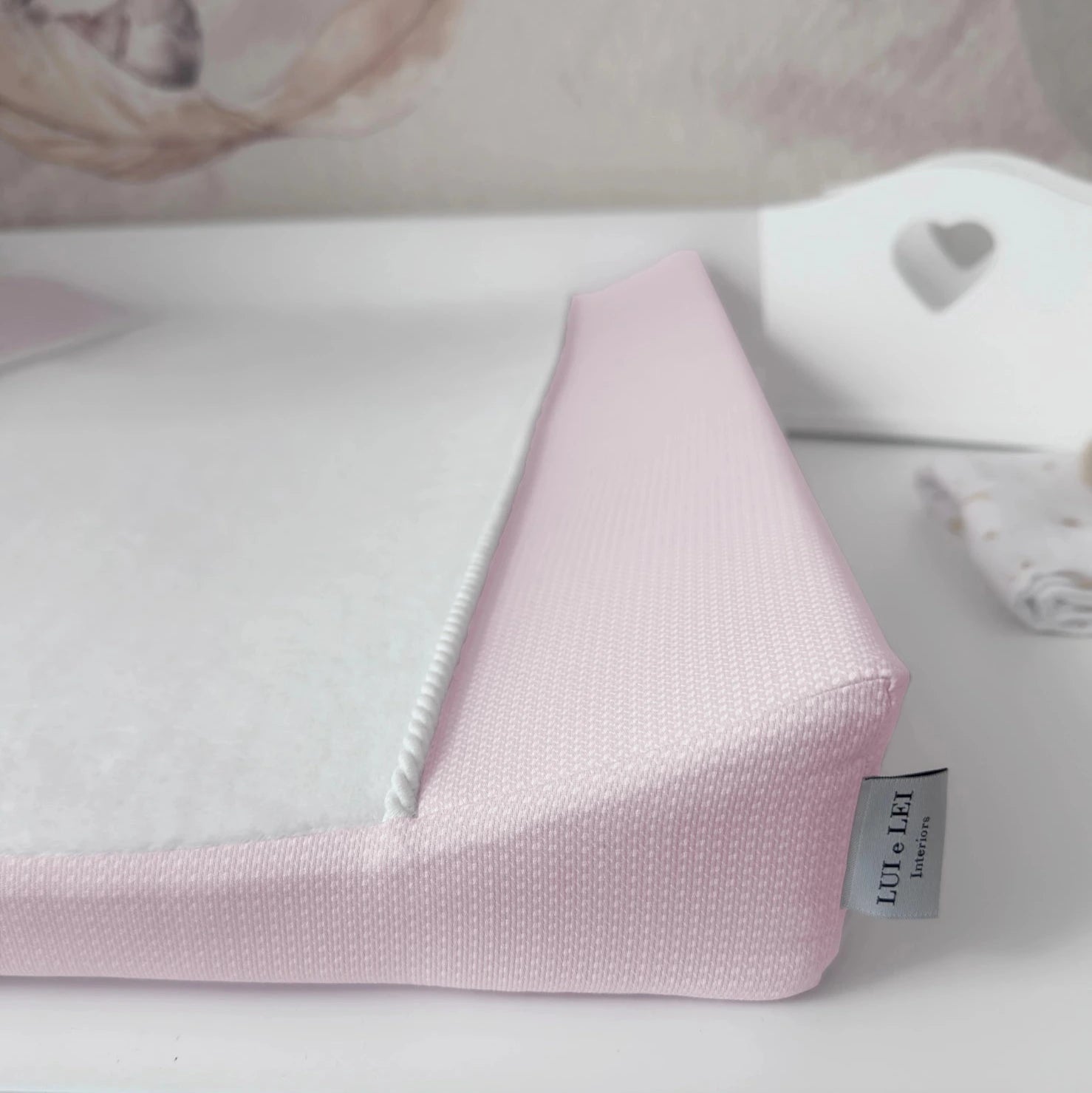 Soft changing pad 50x70 cm ELEGANCE light pink
