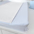 Wickelauflage 50x70cm aus Baumwollfrottee; Wickelauflage 50x70 hellblau; Wickelauflage hellblau 50x70 Baumwolle; LUI e LEI - Interiors