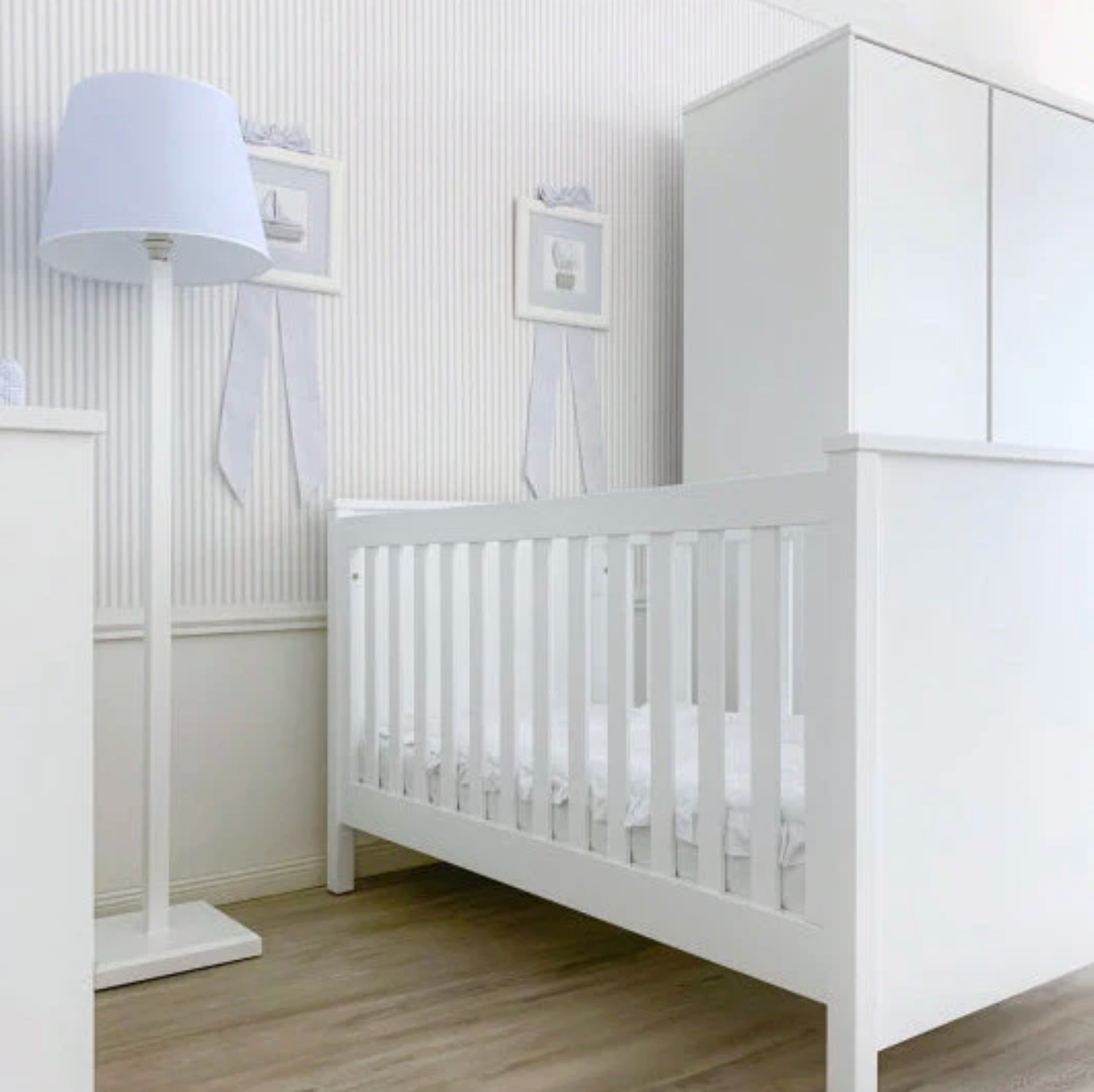 Floor lamp light blue for children rooms | Floor lamp PRESTIGE with light blue lampshade | Floor lamp 165cm