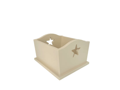 Accessory box sand beige for changing table | changing unit box | accessory box for chest | LUI e LEI - Interiors