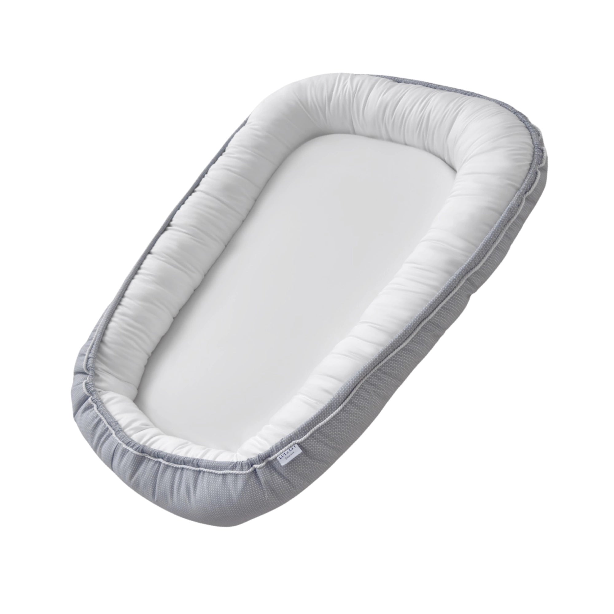 Babynest ELEGANCE Dreamy Grey aus Premium Baumwolle