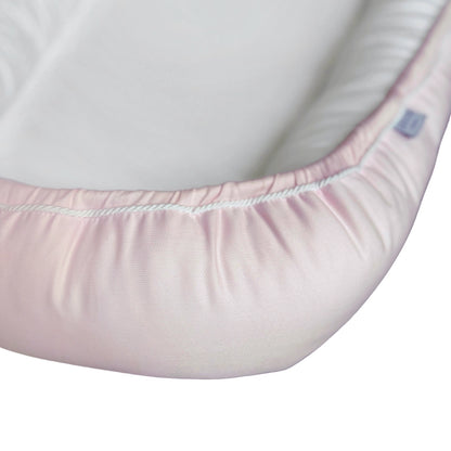 Babynest ELEGANCE Soft Pink aus Premium Baumwolle