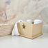 Accessory box sand beige for changing table | changing unit box | accessory box for chest | LUI e LEI - Interiors