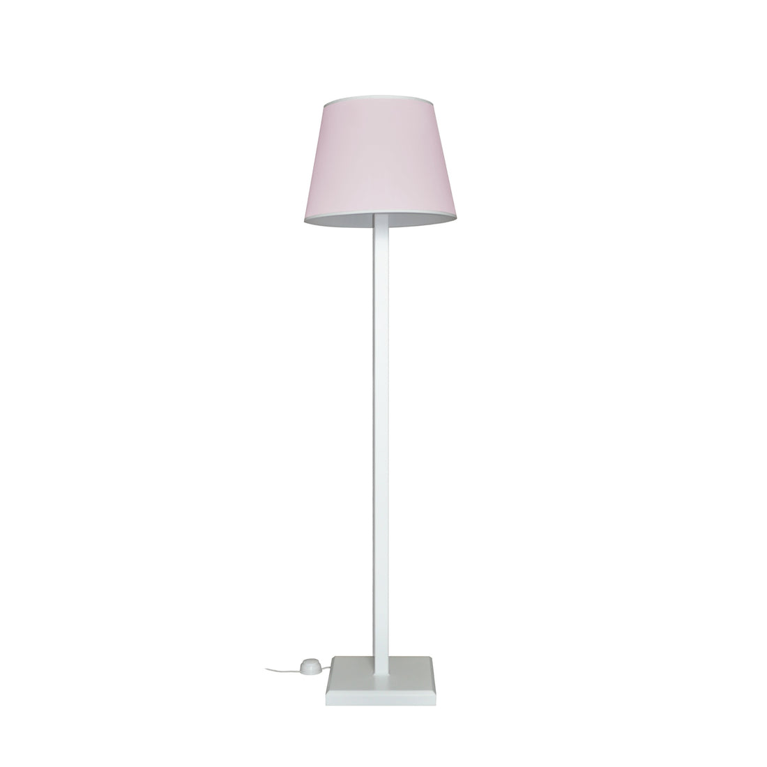 Floor lamp light pink for children rooms | Floor lamp PRESTIGE with light pink lampshade | Floor lamp 165cm