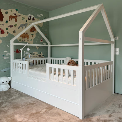 Premium children furniture √ multifunctional house bed √ Convertible house bed √ Modern children house bed √ house bed PRESTIGE √ housebed 100x200 √ Convertible house bed with drawer √ Premium children interiors √