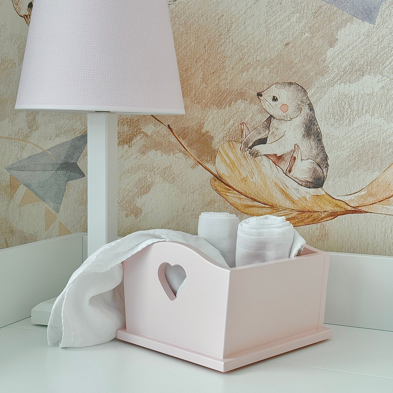 Accessory Box HEART light pink