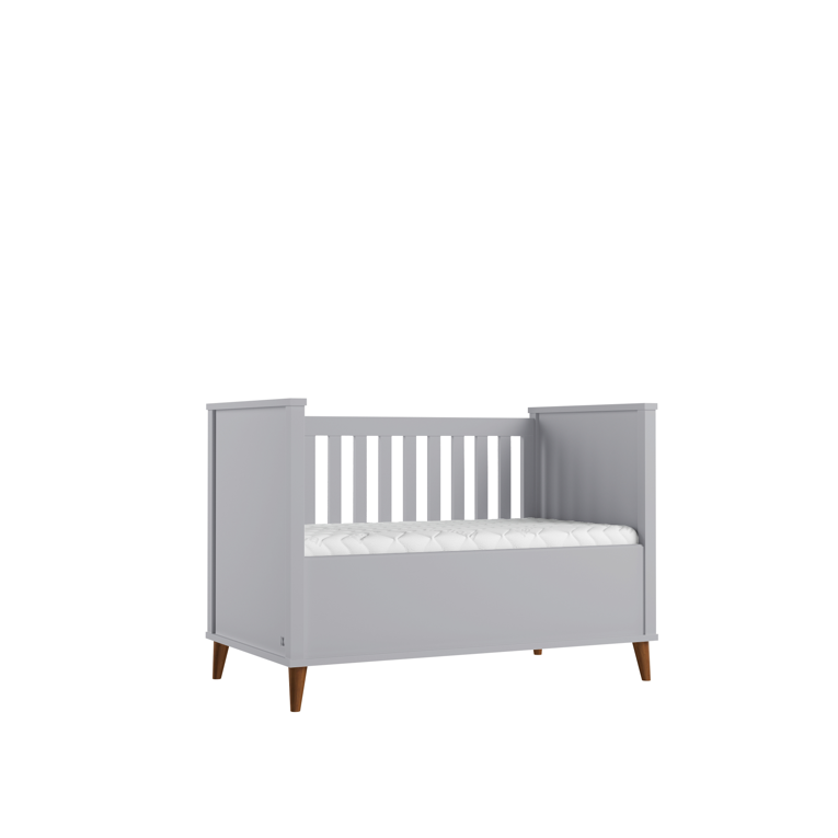 Cot bed NORDIC in graphite grey | LUI e LEI - Interiors | convertible 4 in 1 cot bed