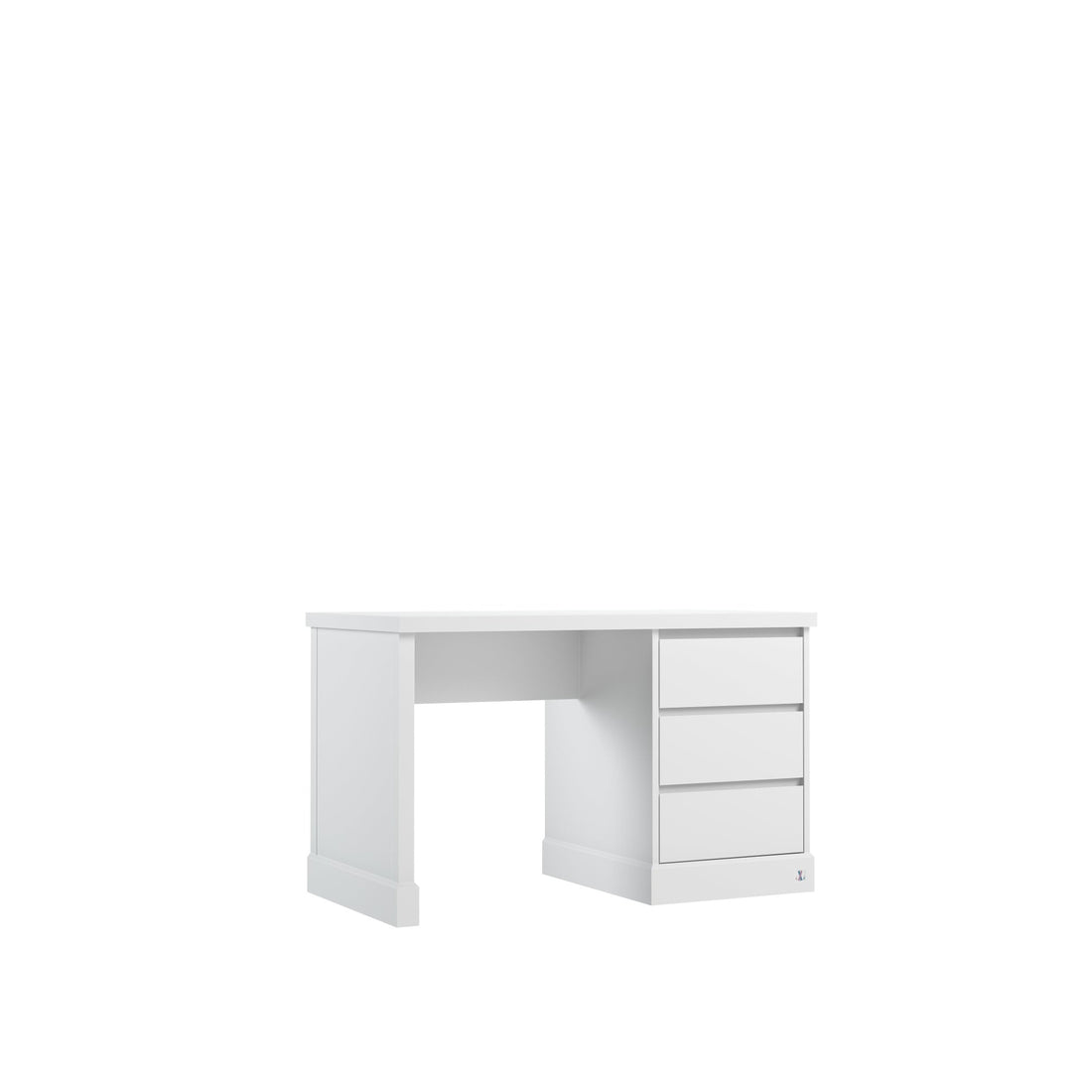 desk PRESTIGE with 3 drawers | white modern desk | modern desk with drawers | modern children furniture | modern kids furniture | manufacturer luxury children furniture
