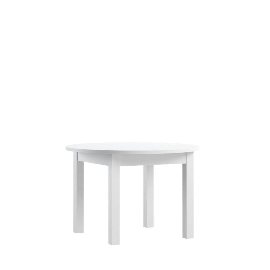 Children table and chair in white | Round children table | Round kids table PRESTIGE | Table with chair for children room | Round table for children