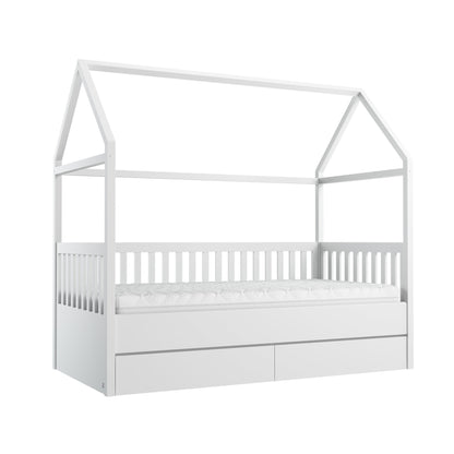 Premium children furniture √ multifunctional house bed √ Convertible house bed √ Modern children house bed √ house bed PRESTIGE √ housebed 100x200 √ Convertible house bed with drawer √ Premium children interiors √