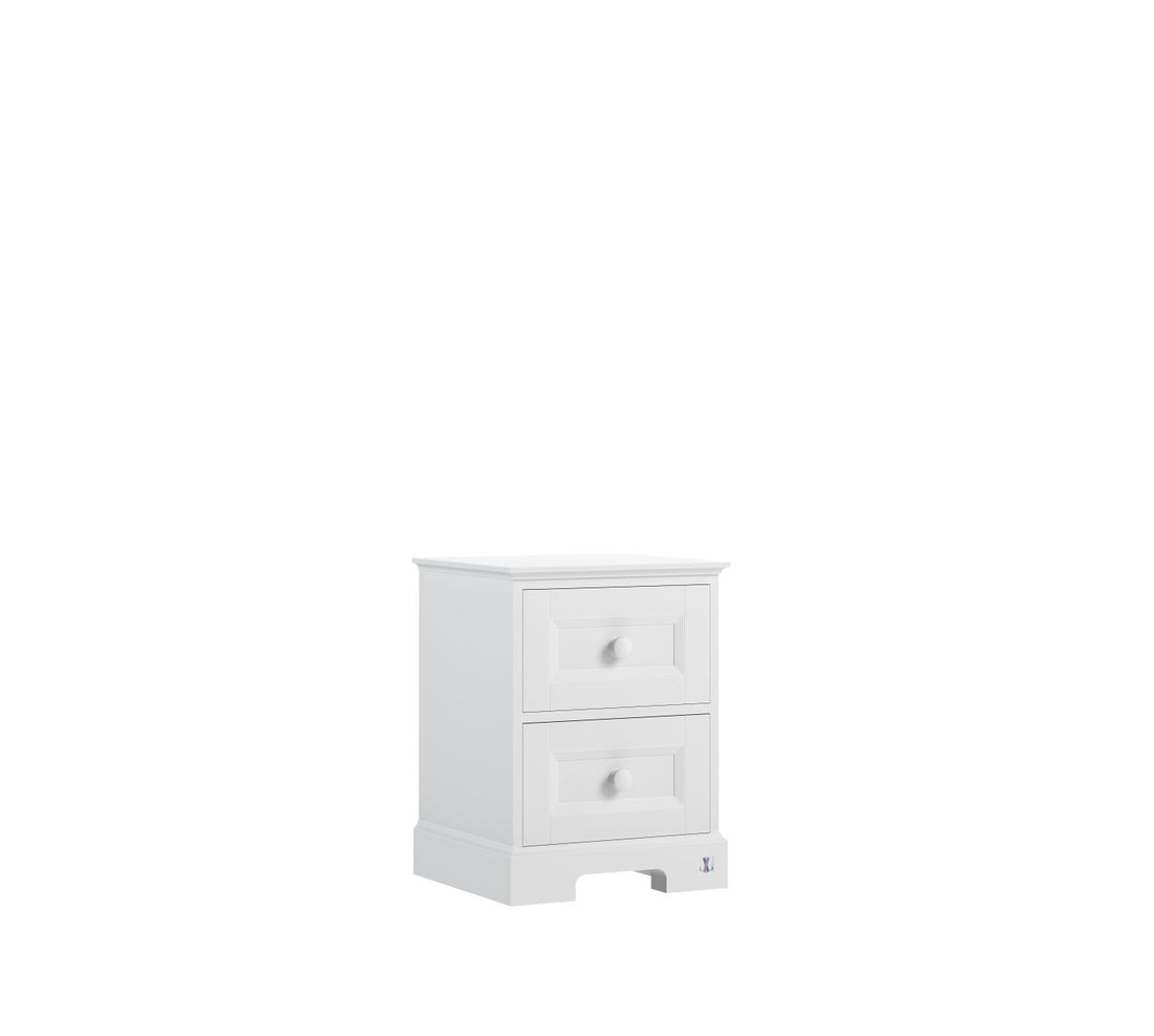 Bedside table PRESTIGE white