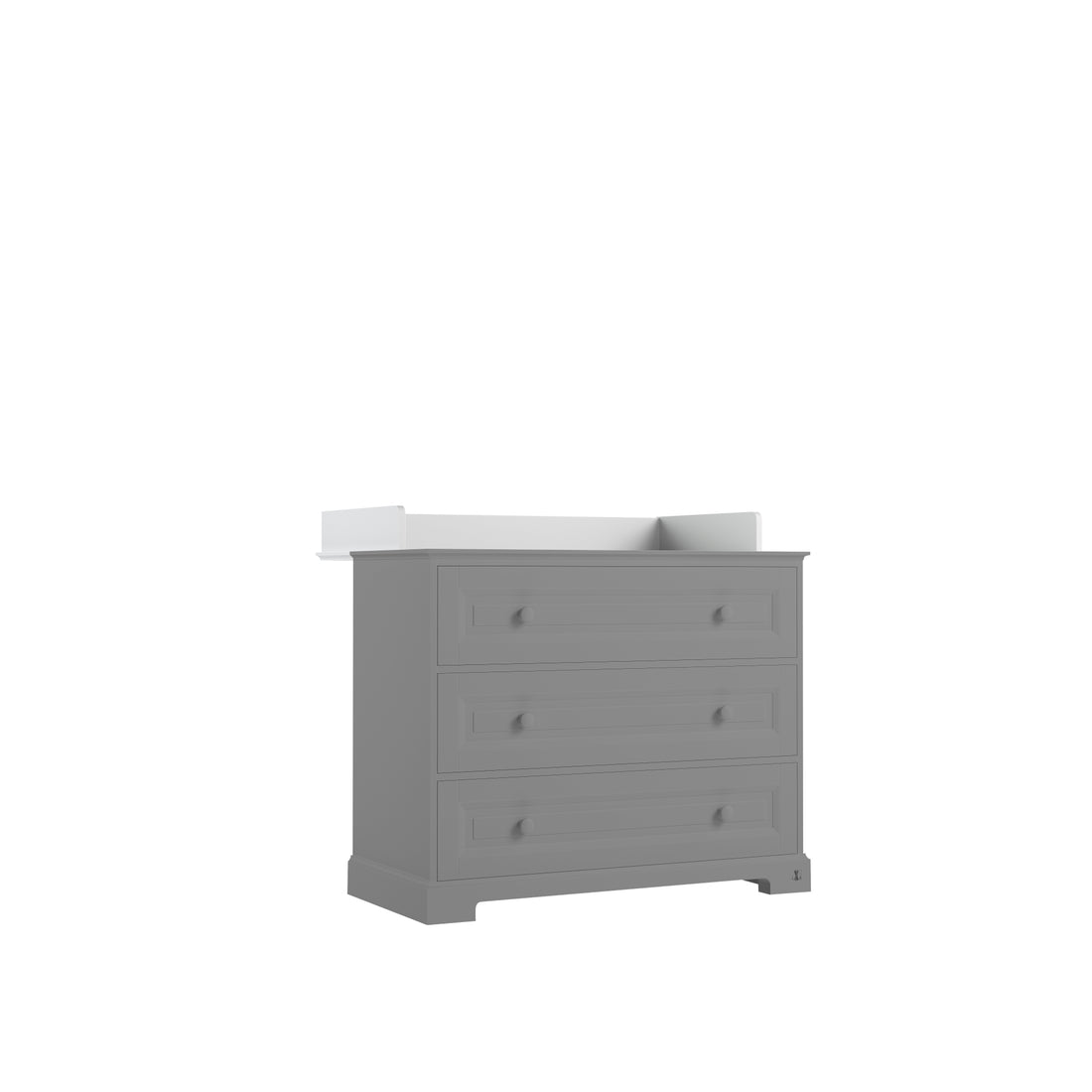 Chest ROYAL with 3 drawers | Changing table with big drawers | Changing table 110 cm | Chest with 3 drawers | Premium baby & kids furniture