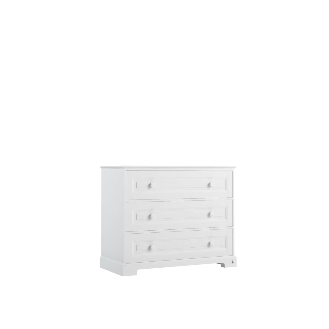 Chest ROYAL with 3 drawers | Changing table fpr baby room | Classic nursery furniture