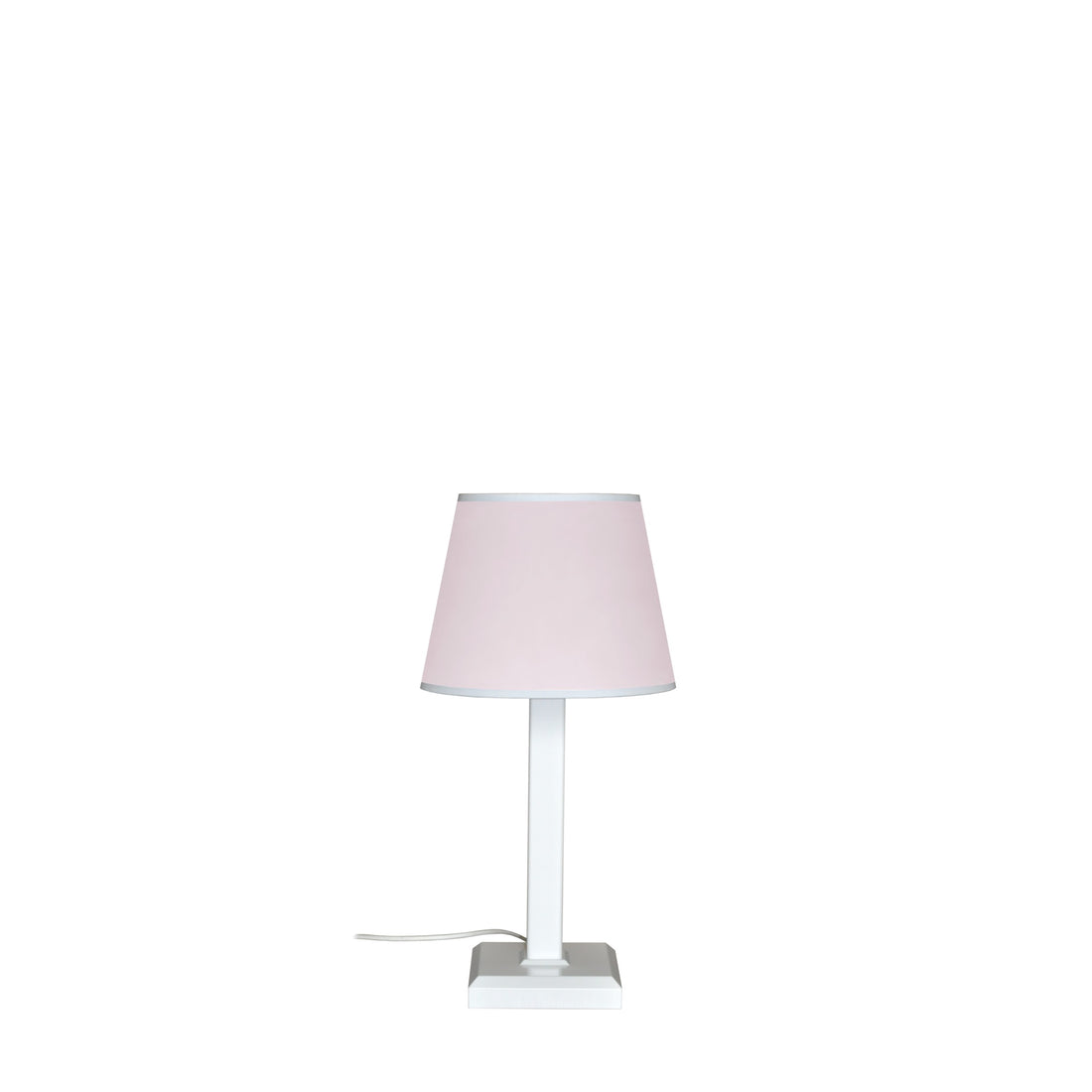 Table lamp PRESTIGE light pink Plain | Table lamp with pink lampshade | Table lamp for children room