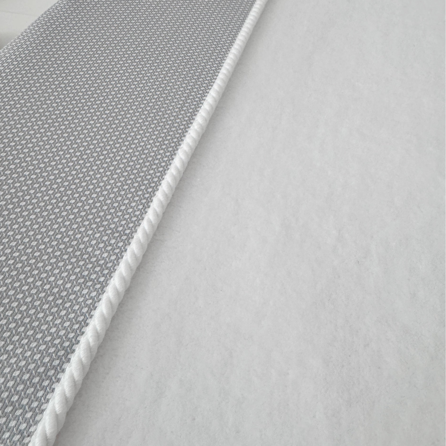 Wickelauflage ELEGANCE Dreamy Grey aus Premium-Baumwolle