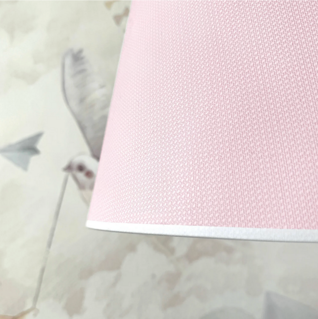 Floor lamp PRESTIGE light pink Hypnotic | Floor lamp with light pink lampshade | Floor lamp for children room